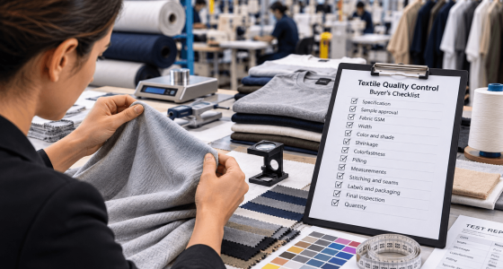 Textile Quality Control: A Buyer’s Checklist