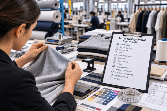 Textile Quality Control: A Buyer’s Checklist